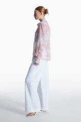 Akio shirt // pink quartz