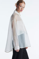 Yori shirt // silk organza