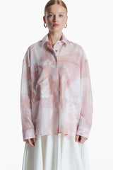 Yori shirt // pink quartz