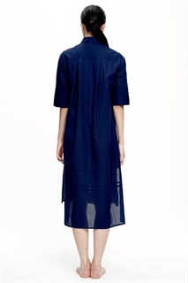 MINORU DRESS // navy blue