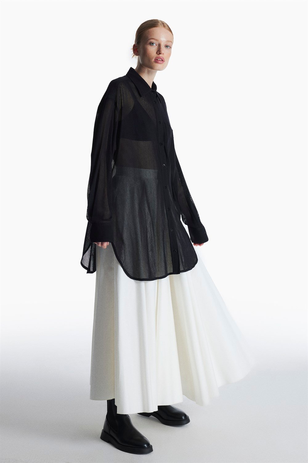 Gai oversize shirt // black
