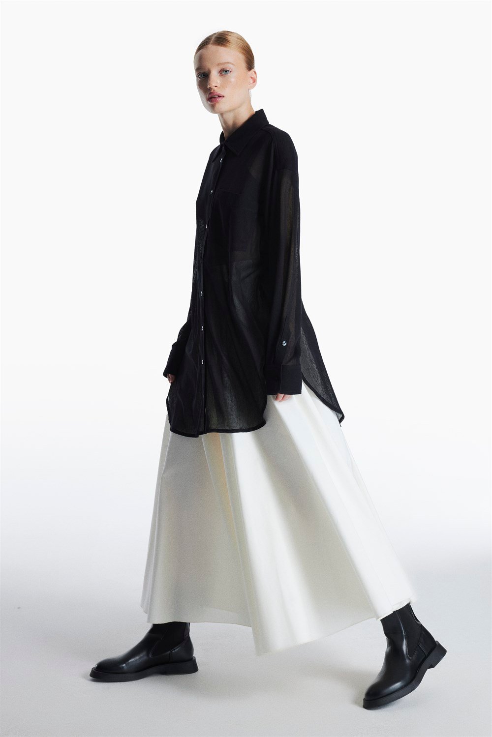 Gai oversize shirt // black