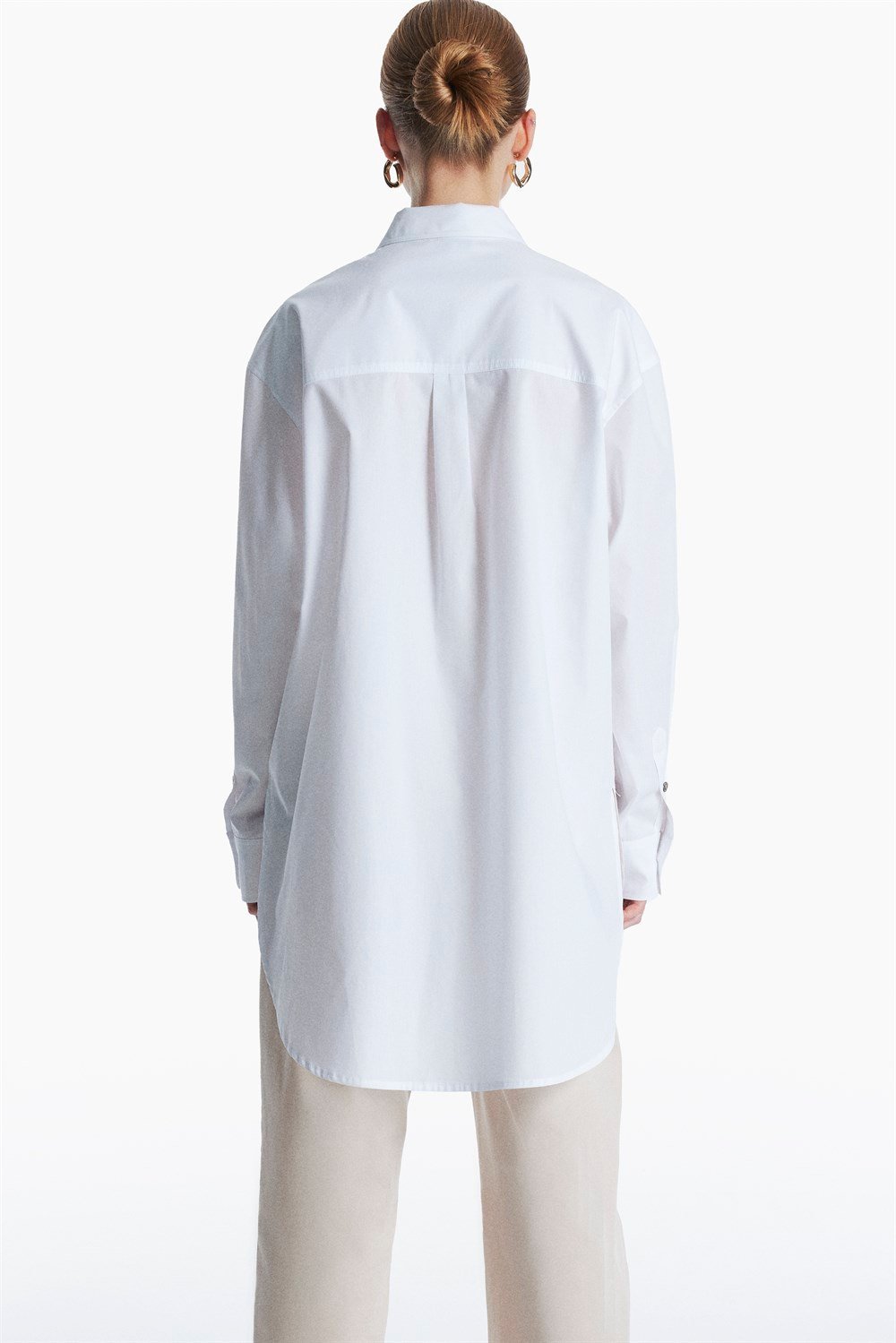 Gai oversize shirt // white