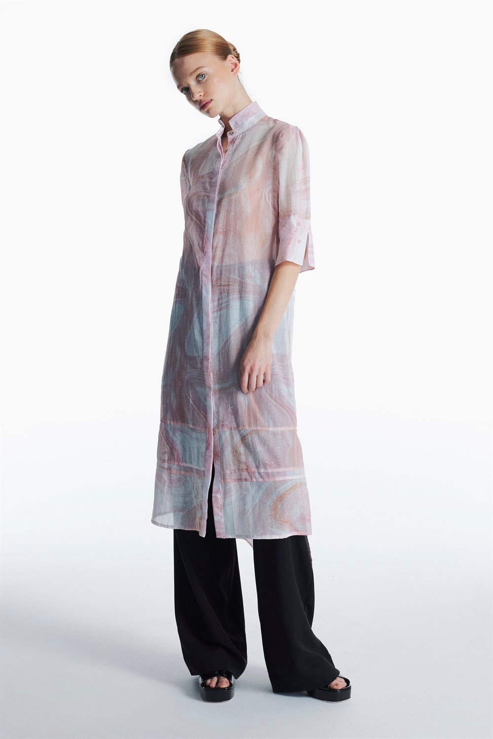 Minoru dress // pink quartz