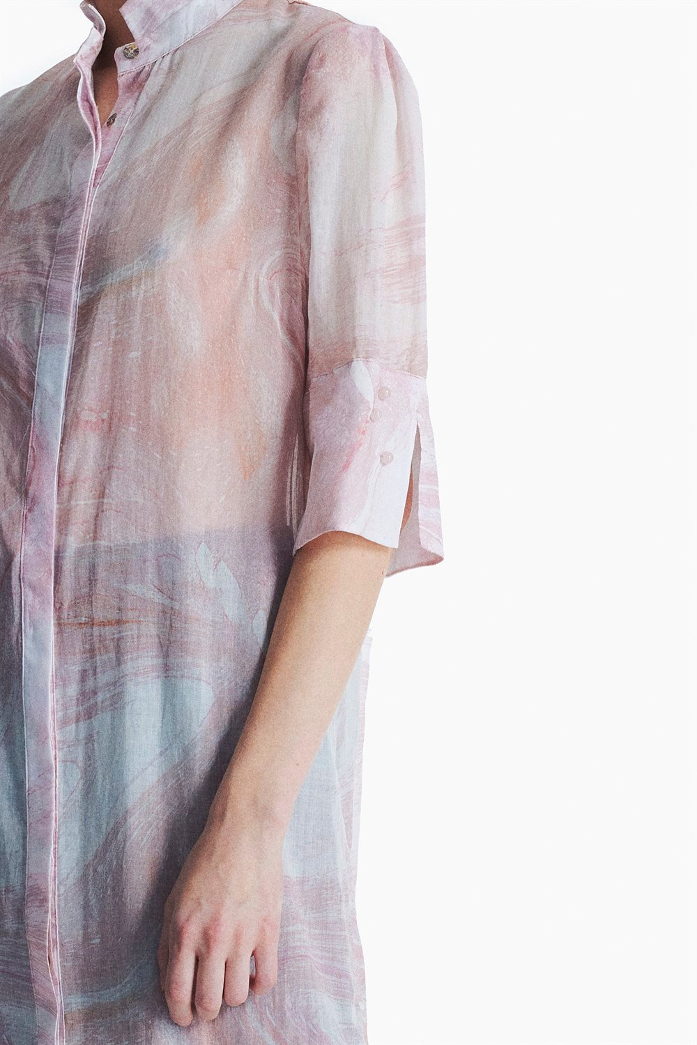Minoru dress // pink quartz